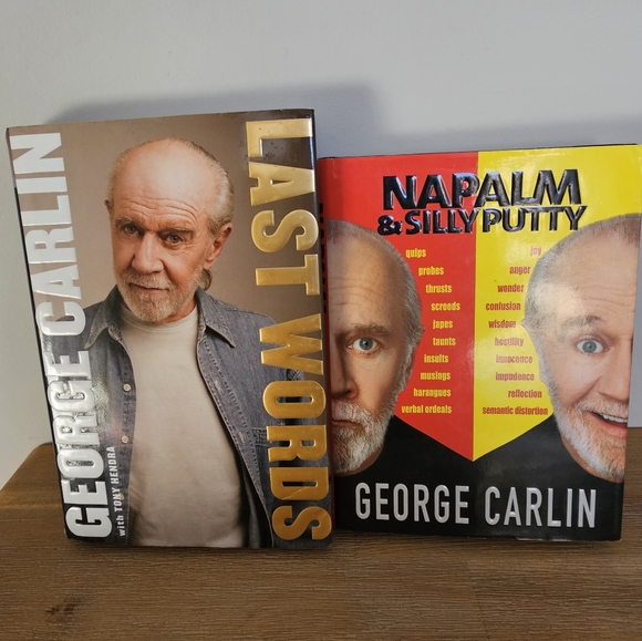 GEORGE CARLIN Lot Of 2 1st Edition Hardcover Books - Picture 1 of 15